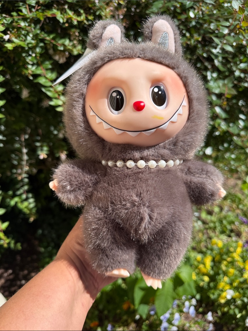 Labubu  Brown Angel Zimono Plush